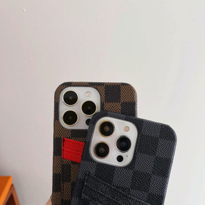 HypedEffects louis vuitton iPhone 17 Cases with Extra Pouch - New Edition