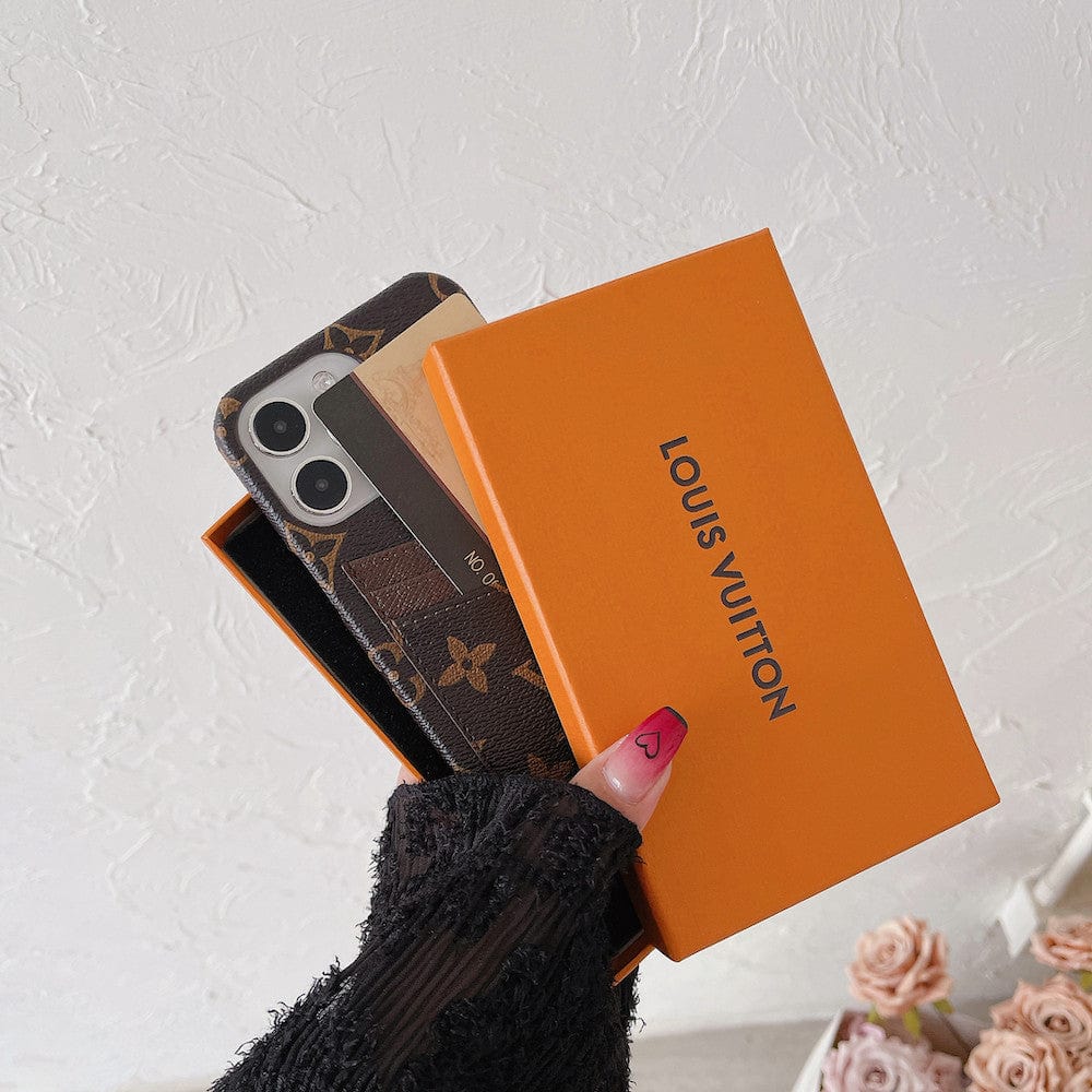 HypedEffects louis vuitton iPhone 17 Cases with Extra Pouch - New Edition