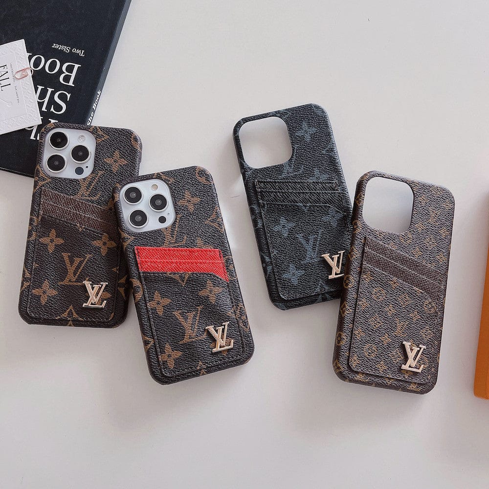 HypedEffects louis vuitton iPhone 17 Cases with Extra Pouch - New Edition