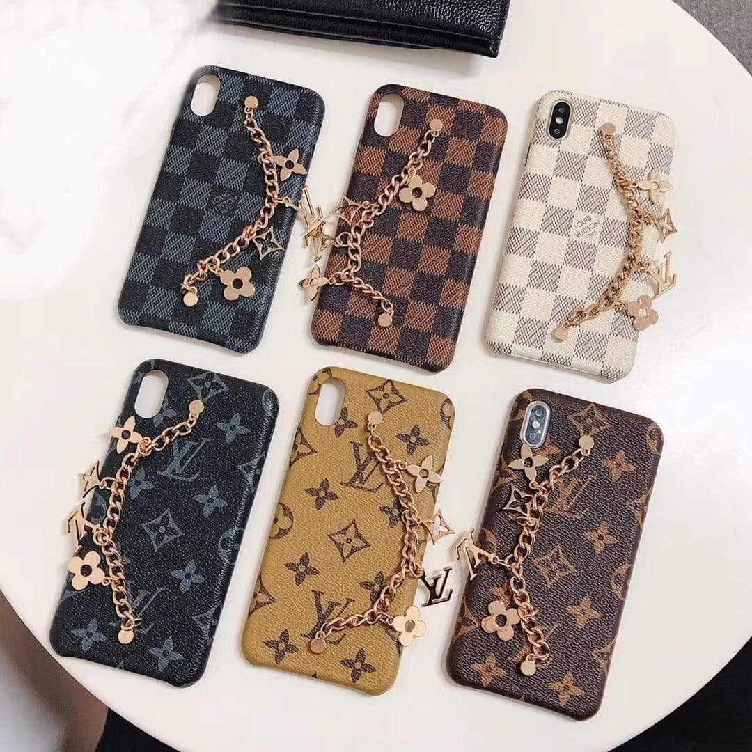 HypedEffects louis vuitton Iphone Leather Case