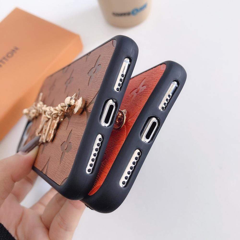 HypedEffects louis vuitton Leather iPhone 13 to 15 Cases