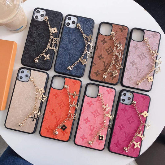 HypedEffects louis vuitton Leather iPhone 13 to 15 Cases