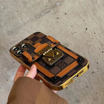 HypedEffects louis vuitton Luxury iPhone 15 Wallet Case