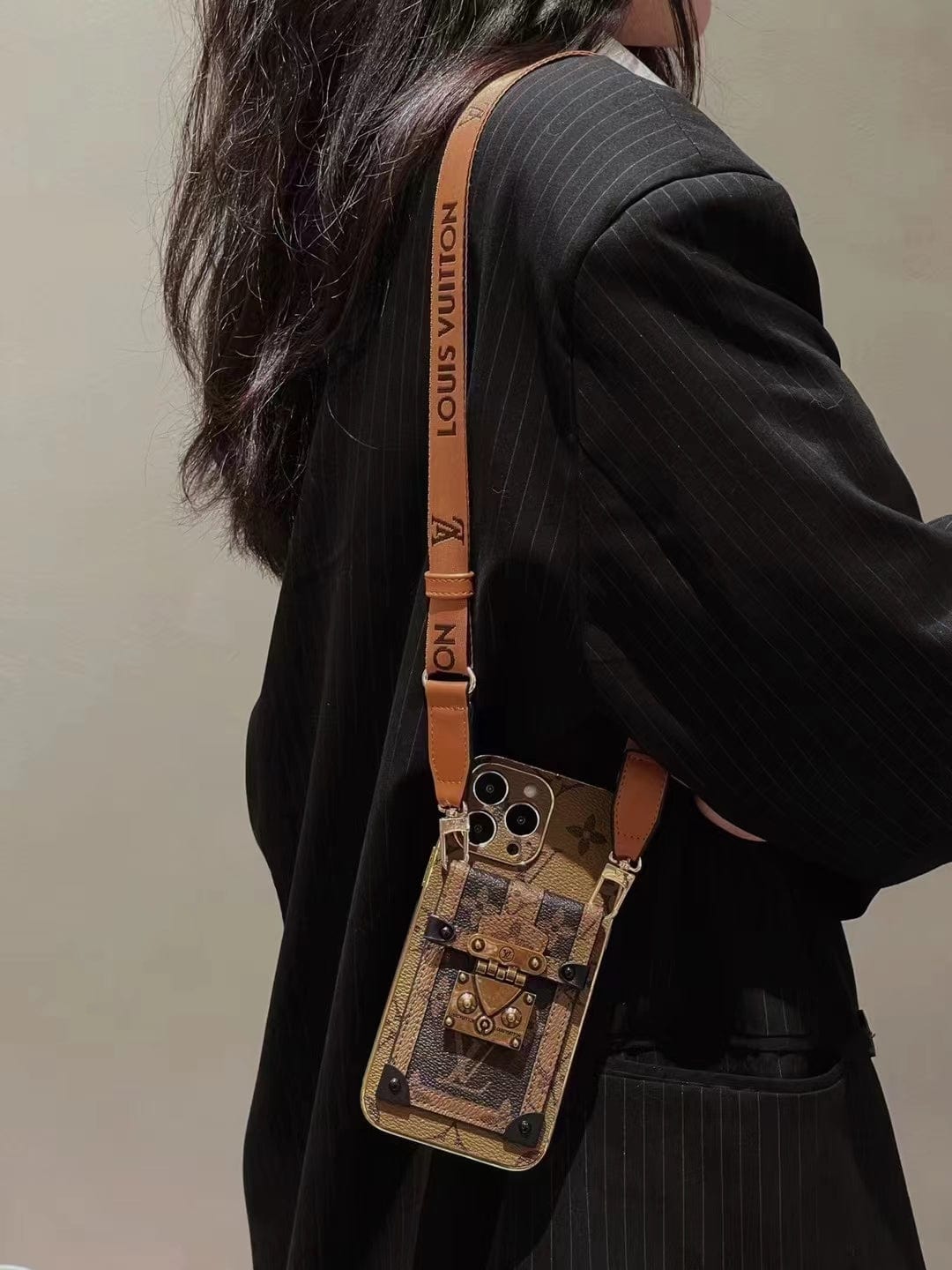 HypedEffects louis vuitton Luxury iPhone 15 Wallet Case