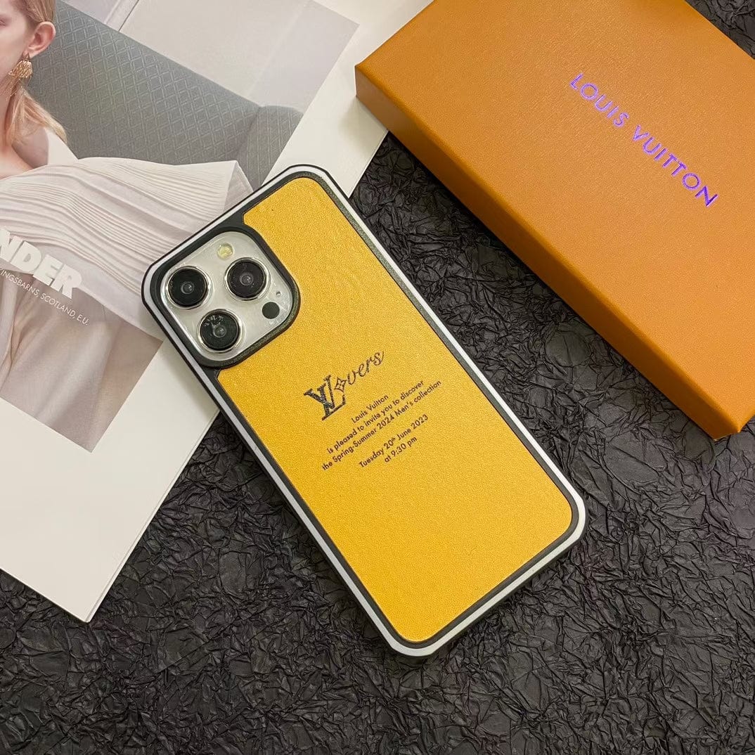HypedEffects louis vuitton Luxury Patterned iPhone Cases - Set of Six