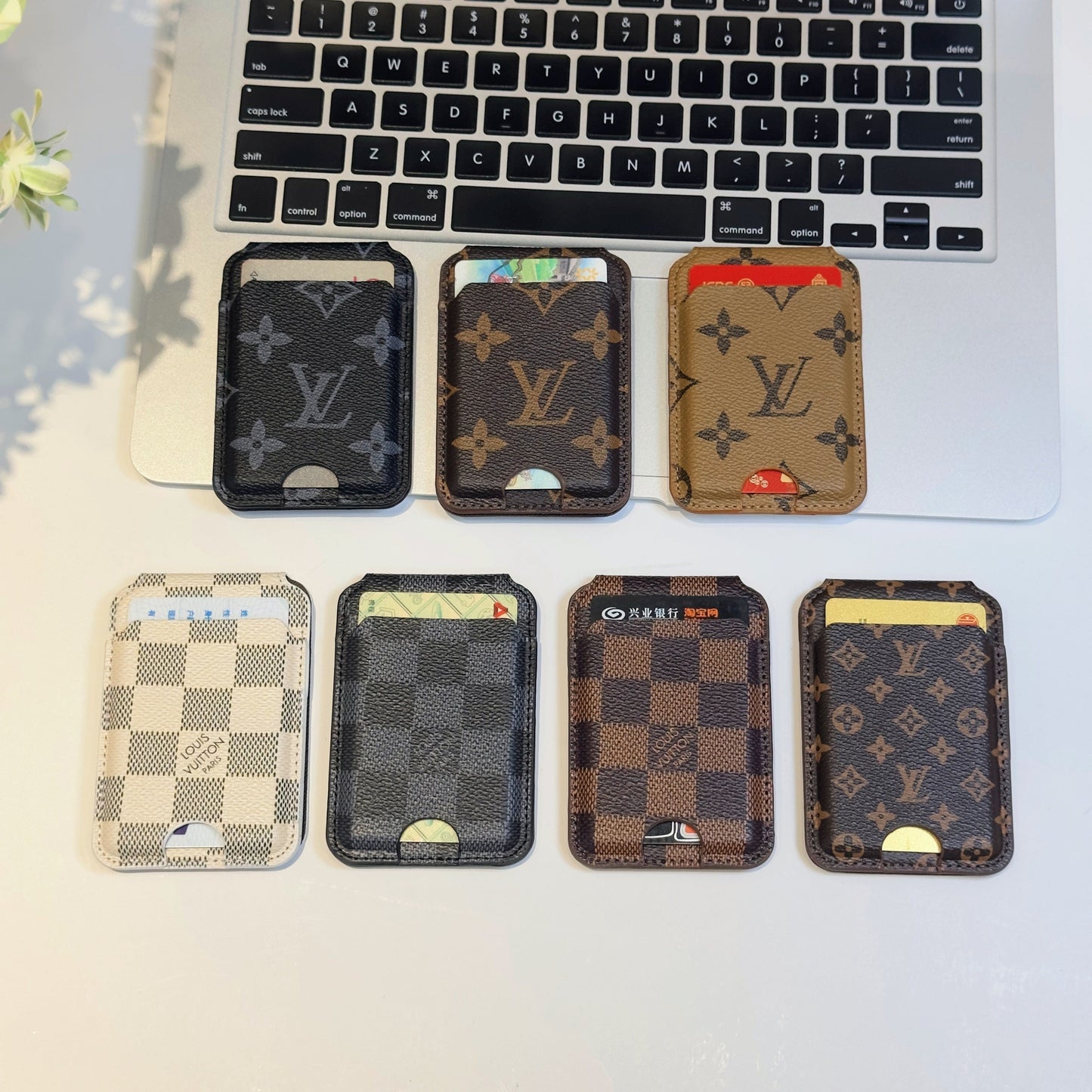 HypedEffects louis vuitton Monogram Slim Wallet Card Holder