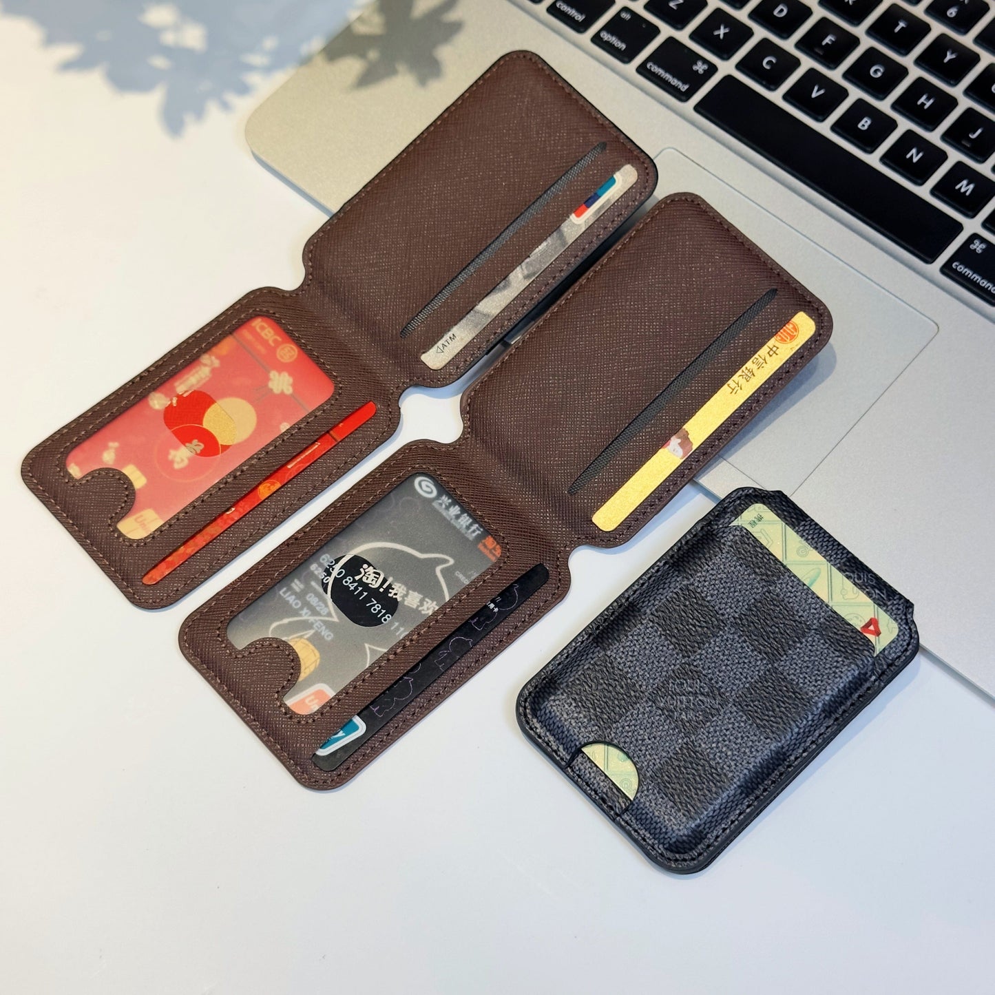 HypedEffects louis vuitton Monogram Slim Wallet Card Holder