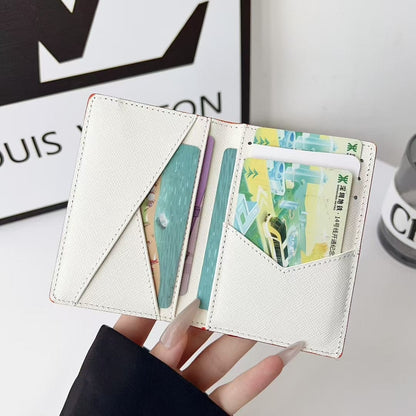 HypedEffects louis vuitton Multicolor Compact Wallet Card Holder