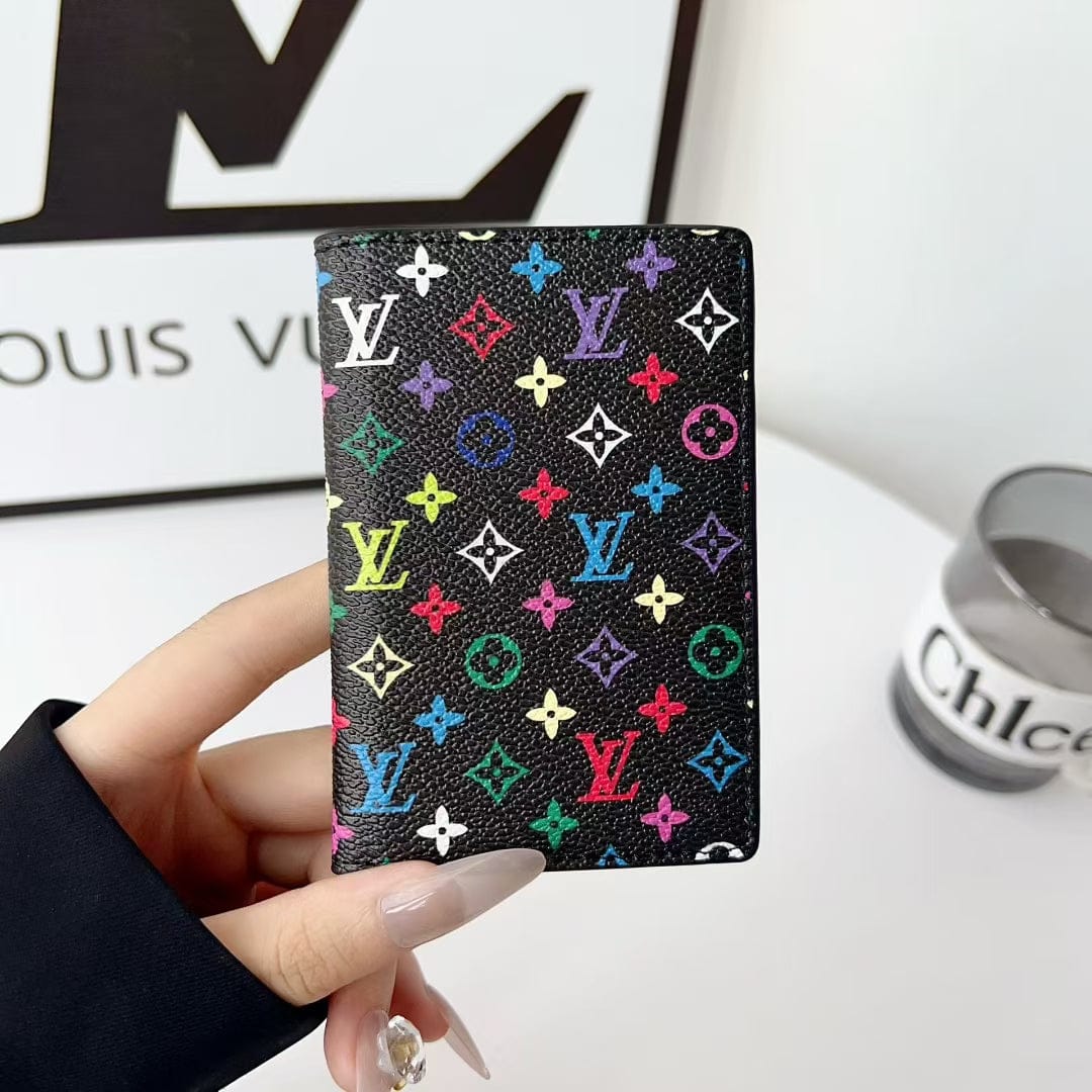 HypedEffects louis vuitton Multicolor Compact Wallet Card Holder