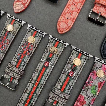 HypedEffects louis vuitton Premium Leather Watch Band 38/40/41/42/44/45/49 mm