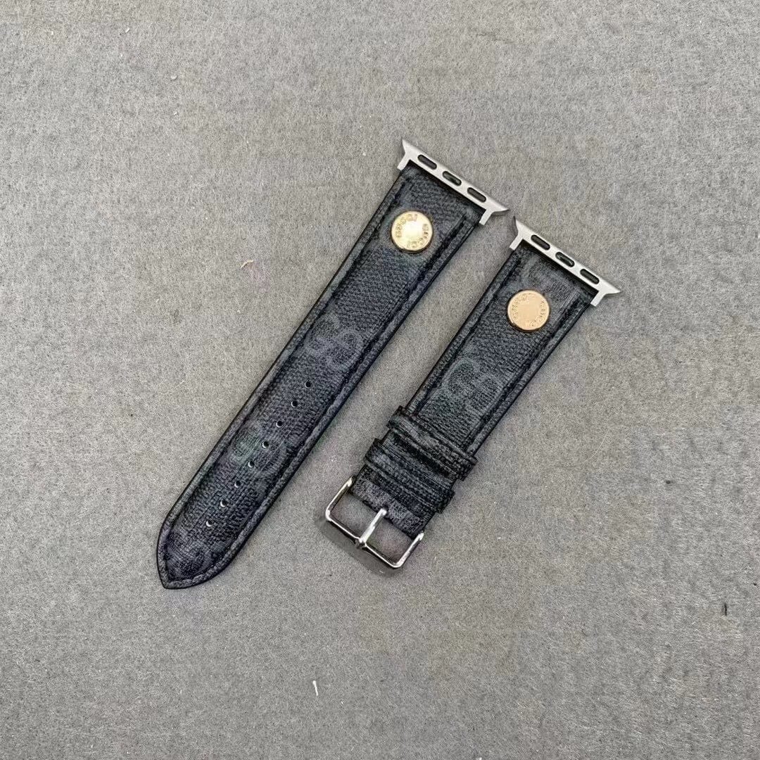 HypedEffects louis vuitton Premium Leather Watch Band 38/40/41/42/44/45/49 mm
