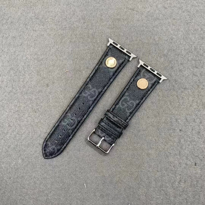 HypedEffects louis vuitton Premium Leather Watch Band 38/40/41/42/44/45/49 mm