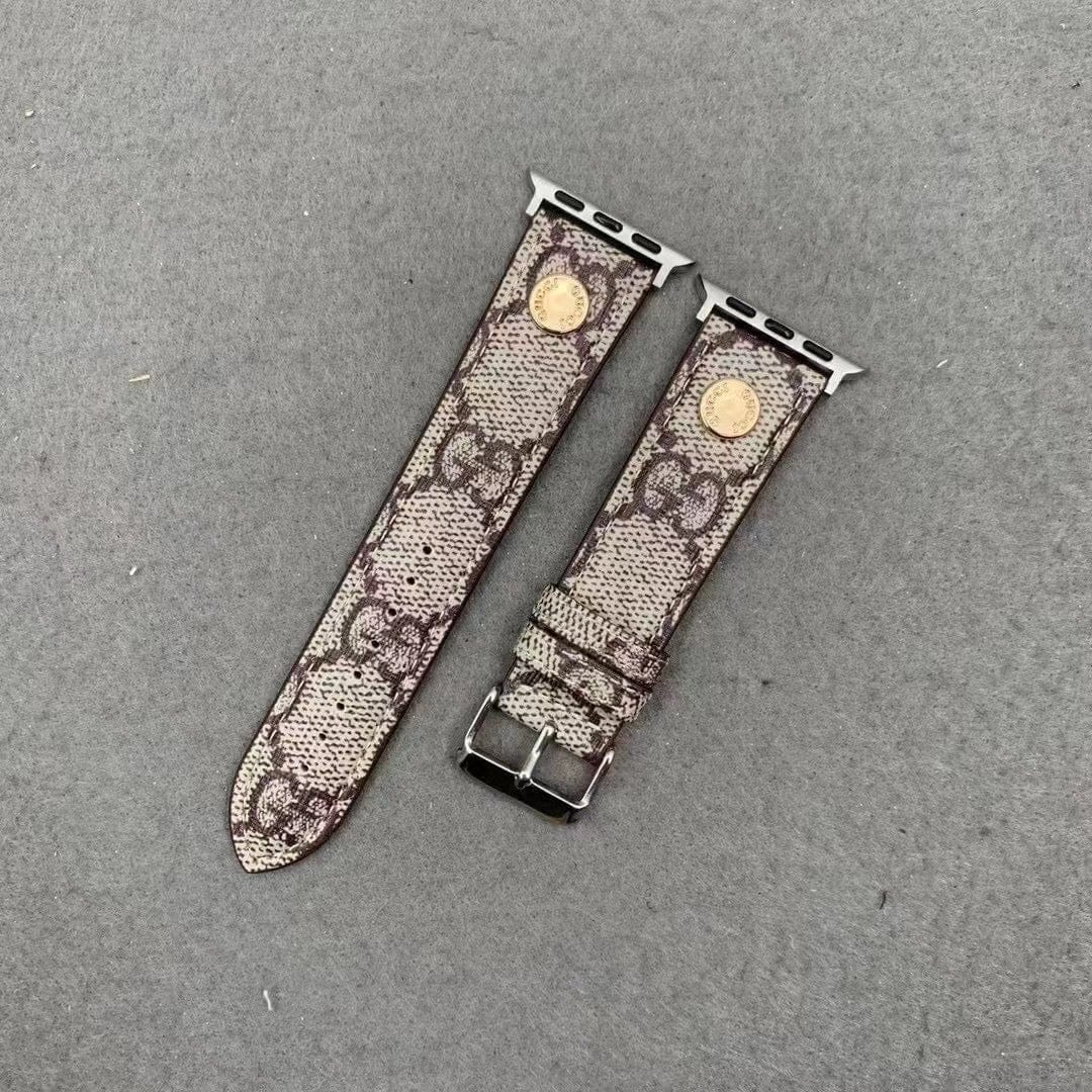 HypedEffects louis vuitton Premium Leather Watch Band 38/40/41/42/44/45/49 mm