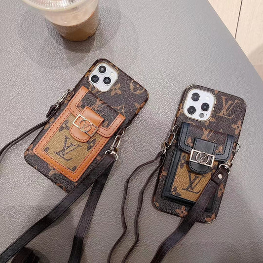 HypedEffects louis vuitton Signature Monogram iPhone 15 Phone Case