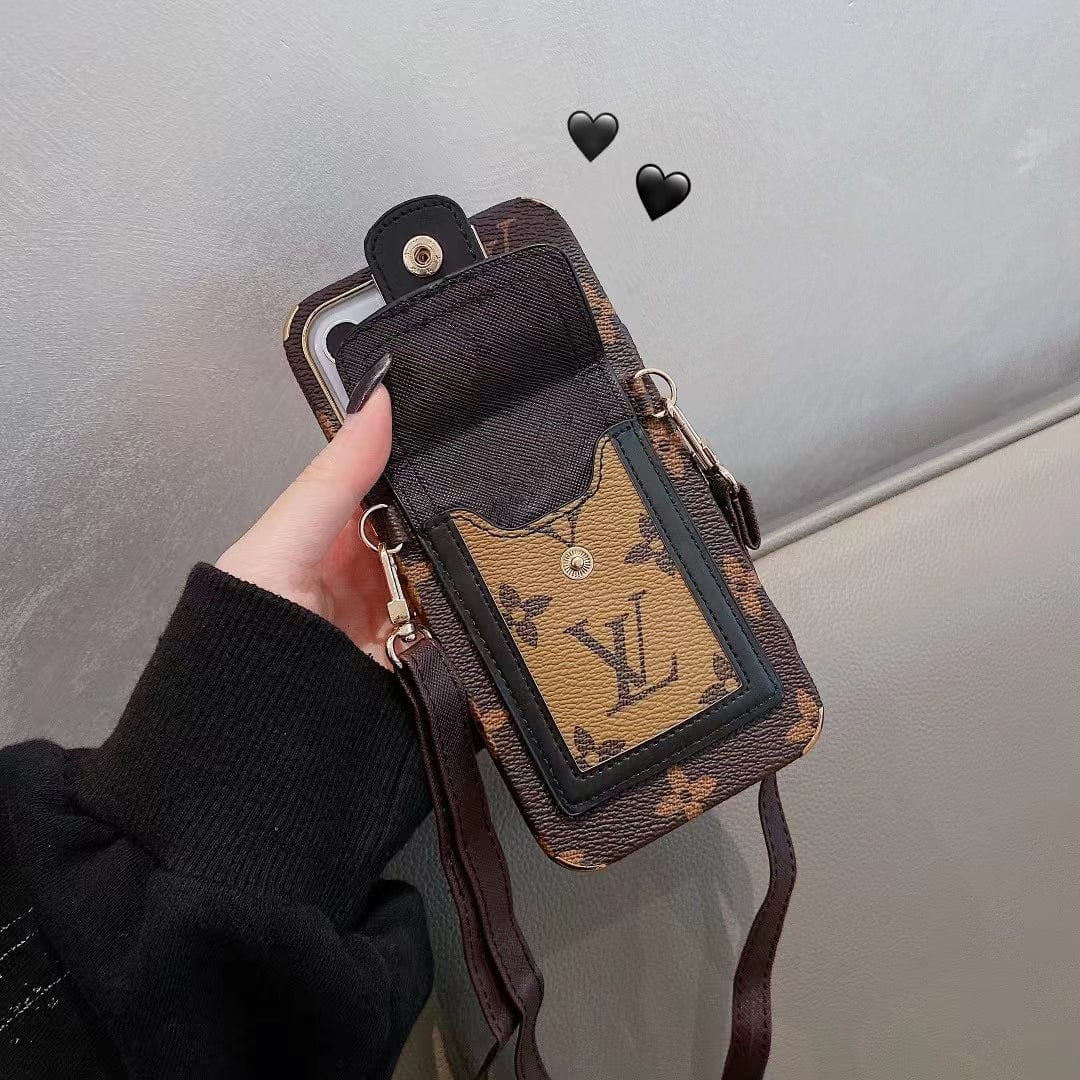 HypedEffects louis vuitton Signature Monogram iPhone 15 Phone Case