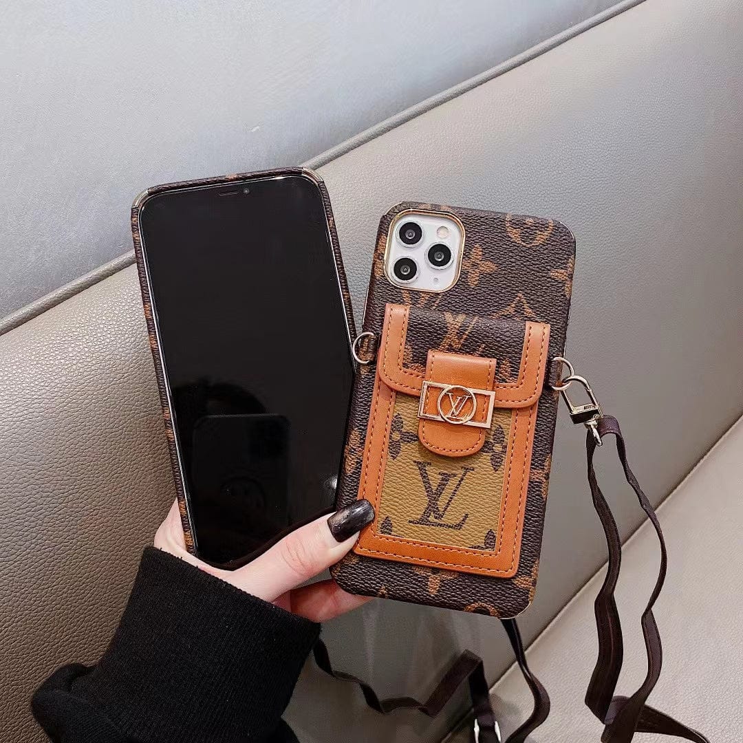 HypedEffects louis vuitton Signature Monogram iPhone 15 Phone Case