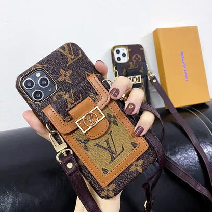 HypedEffects louis vuitton Signature Monogram iPhone 15 Phone Case