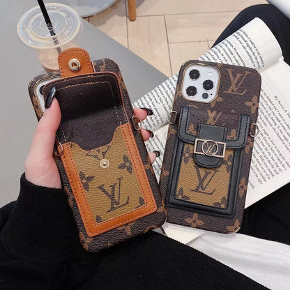 HypedEffects louis vuitton Signature Monogram iPhone 15 Phone Case