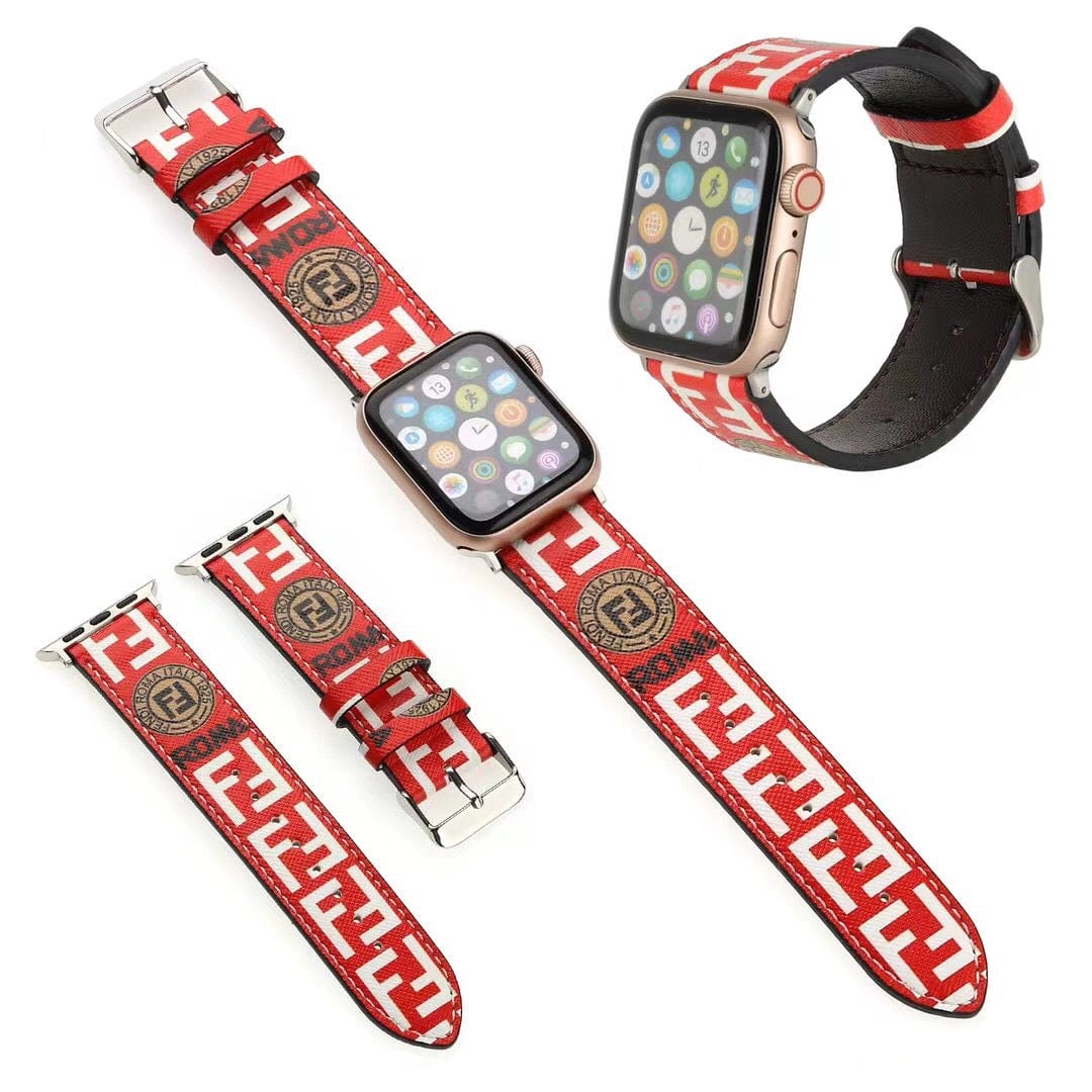 HypedEffects louis vuitton Sleek Leather Watch Band 38/40/41/42/44/45/49 mm