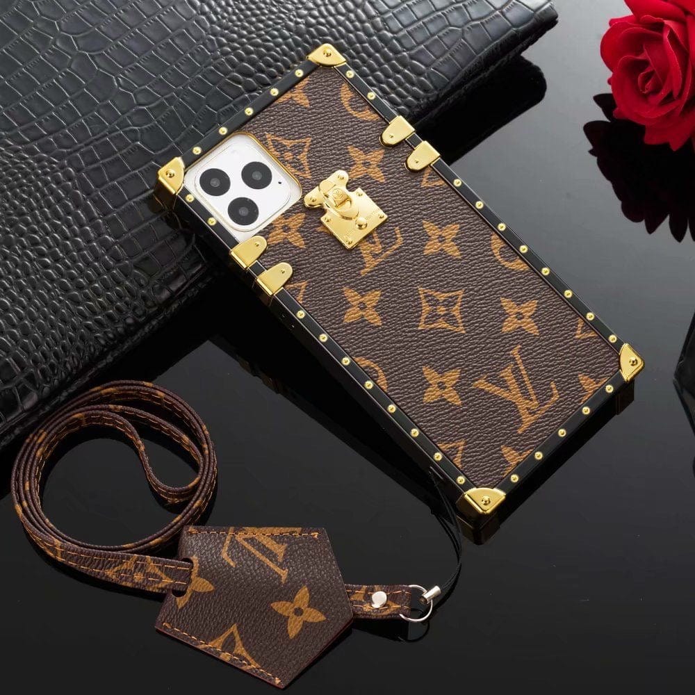HypedEffects Luxurious louis vuitton Monogram Phone Cases For Iphone 12 - iPhone 15
