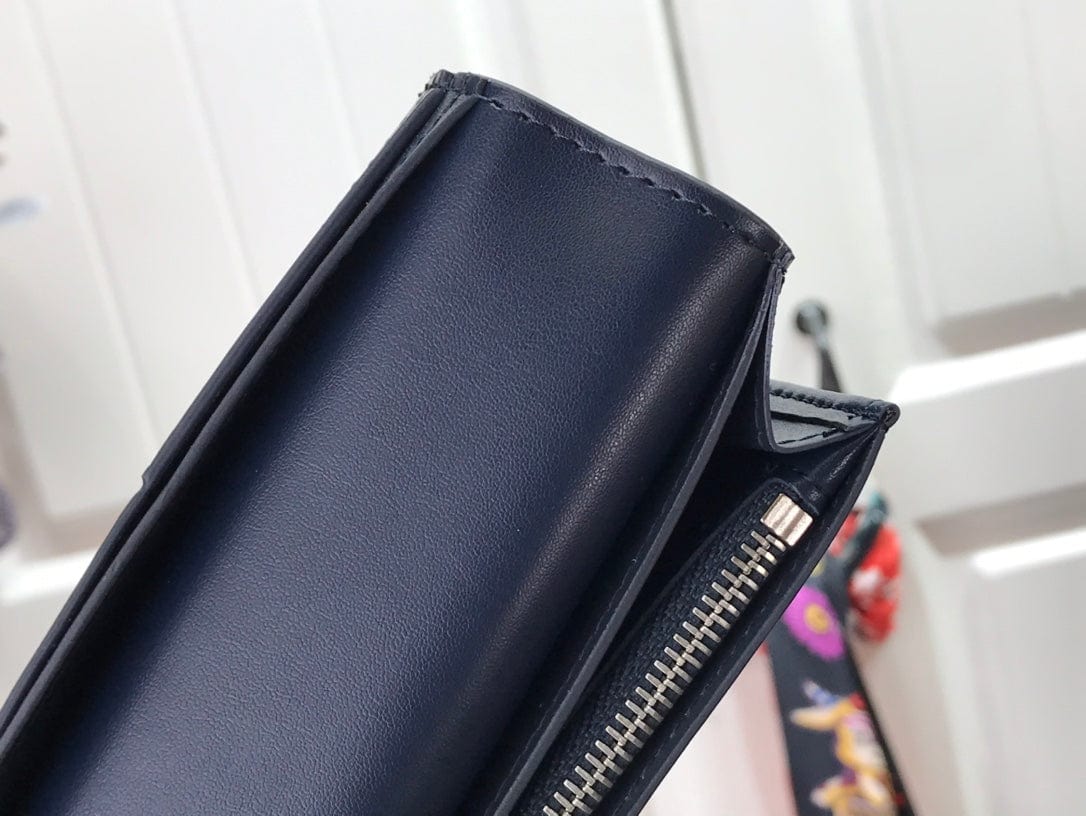 HypedEffects Luxury Blue Monogram Long Wallet