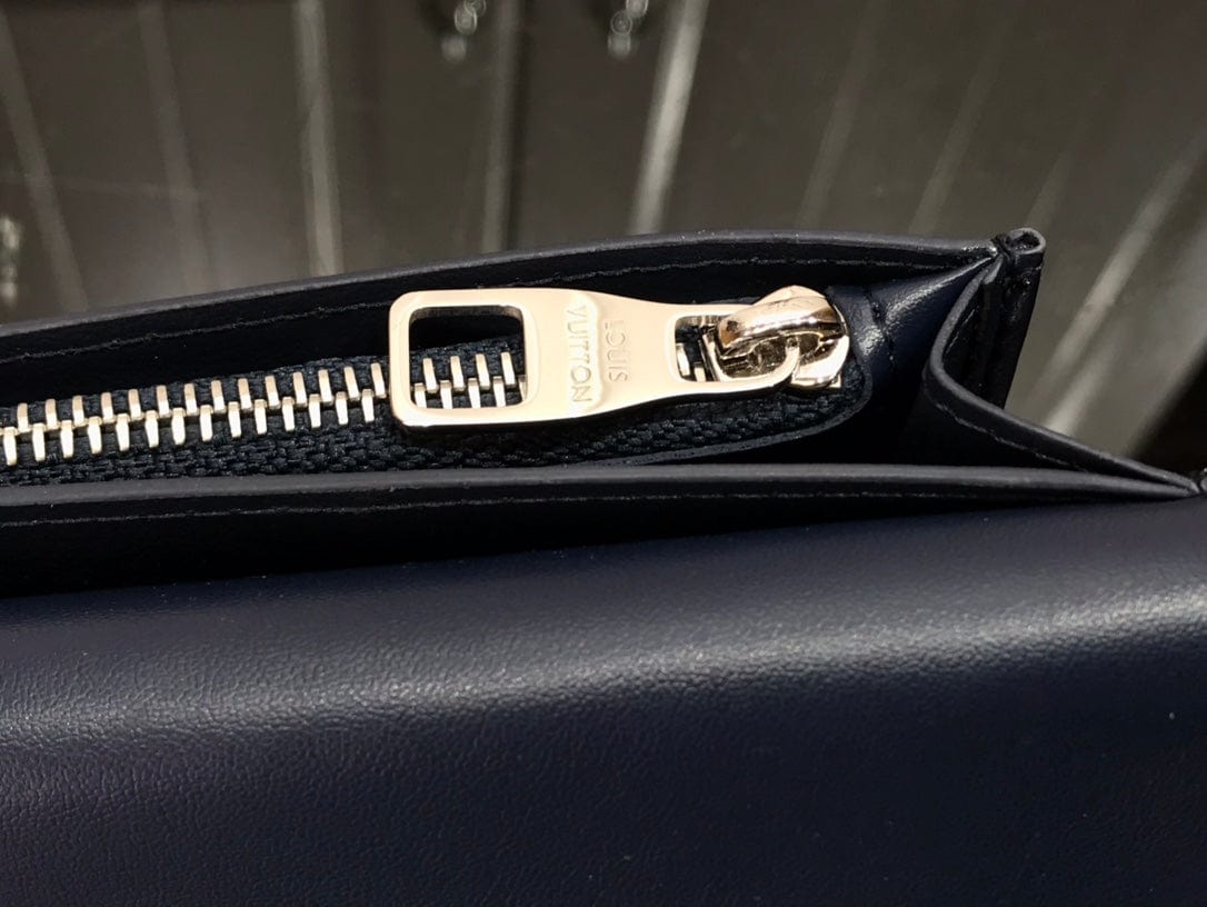 HypedEffects Luxury Blue Monogram Long Wallet