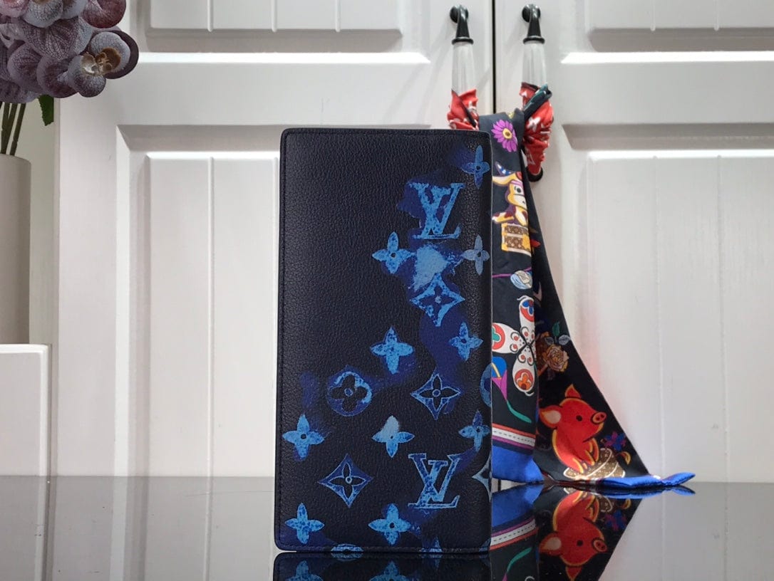 HypedEffects Luxury Blue Monogram Long Wallet