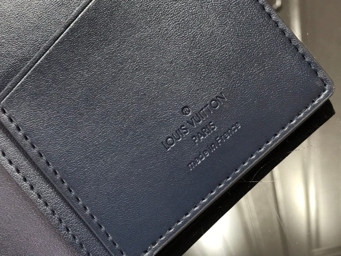 HypedEffects Luxury Blue Monogram Long Wallet