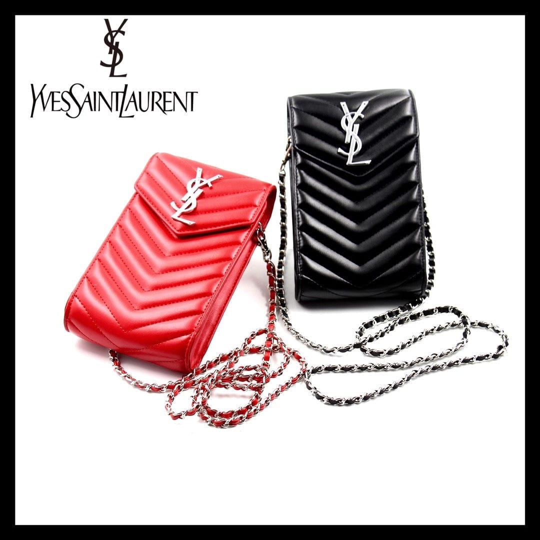 HypedEffects Luxury Ysl Phone Crossbody Bag For All Types Of Mobile Phones