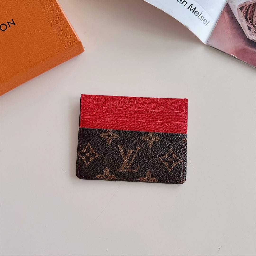 HypedEffects Monogram Slim Card Holder Wallet