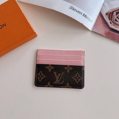 HypedEffects Monogram Slim Card Holder Wallet