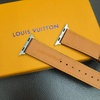 HypedEffects Textured Leather louis vuitton Watch Band 38/40/41/42/44/45/49 mm