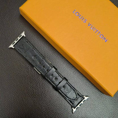 HypedEffects Textured Leather louis vuitton Watch Band 38/40/41/42/44/45/49 mm